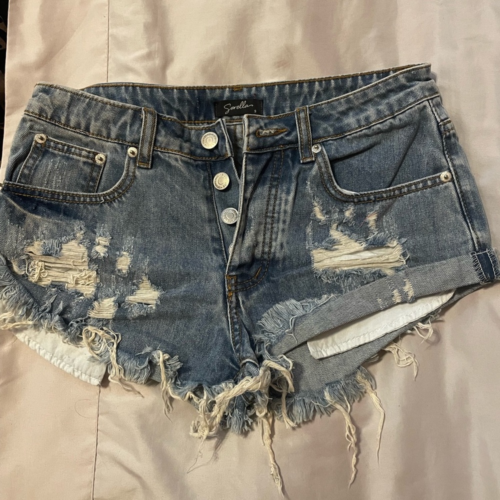 Jean shorts
